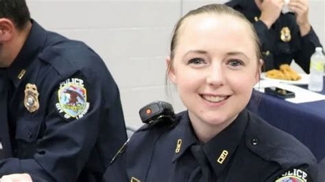 She is fired recently due to some offensive activities on her duty. . Maegan hall police train